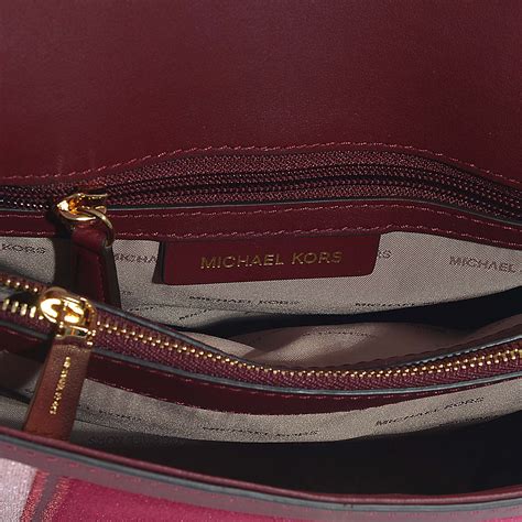 burgundy michael kors purse|michael kors wallet maroon.